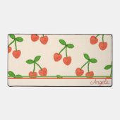 スウィートアートさくらんぼ デスクマット (正面)