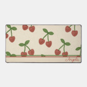 スウィートアートさくらんぼ デスクマット (正面)