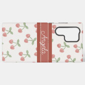 スウィートアートさくらんぼ SAMSUNG GALAXYケース (裏面横)