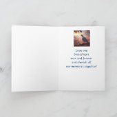 スウィートアートカスタム誕生日カリフォルニアウイルバード カード (内部)