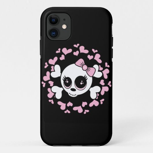 スウィートアートスカル Case-Mate iPhoneケース (裏面)