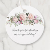 スウィートアート赤面結婚ラウンド | フェイバータグ (正面)