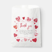 スウィートアー |赤ちゃんシャワーありがとう フェイバーバッグ (正面)