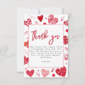 スウィートアー |赤ちゃんシャワー サンキューカード (正面)