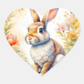 スウィートイースター恵みヴィンテージバニーラビット ハートシール (正面)