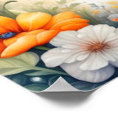 スウィートイースター恵みヴィンテージバニーラビット ポスター (角)