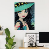 スウィートウィッチポスタープリントバイモリー・ハリソン ポスター (ホームオフィス)