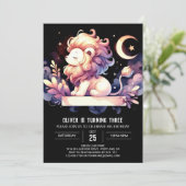 スウィートウィムジーライオン誕生日 招待状 (スタンド正面)