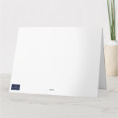 スウィートウィリアム花 カード (裏面)