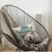 スウィートウィンターアルパカカスタム クッション