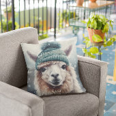 スウィートウィンターアルパカカスタム クッション