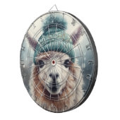 スウィートウィンターアルパカカスタム ダーツボード (正面右)