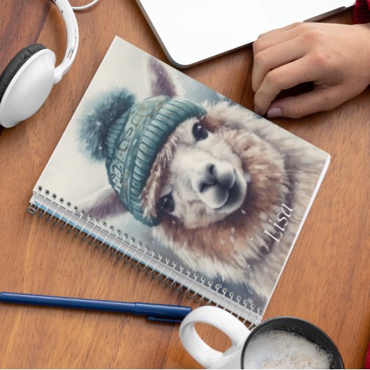 スウィートウィンターアルパカカスタム プランナー手帳