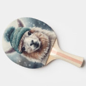 スウィートウィンターアルパカカスタム 卓球ラケット (横)