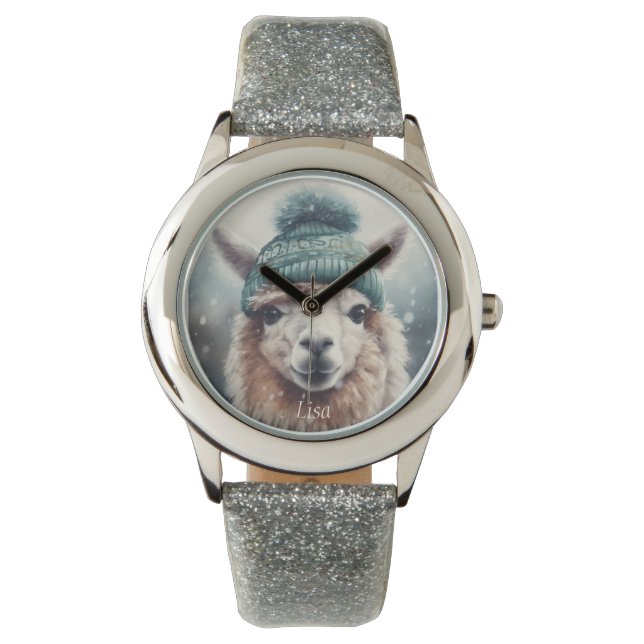 スウィートウィンターアルパカカスタム 腕時計 (正面)