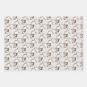 スウィートウィンターガールズトリオ ラッピングペーパーシート (正面3)