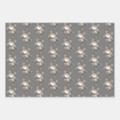 スウィートウィンターガールズトリオ ラッピングペーパーシート (正面2)