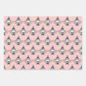 スウィートウィンターガールズトリオ ラッピングペーパーシート (正面)