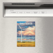 スウィートウォーターテキサス州旅行 マグネット (インサイチュ (食洗機))