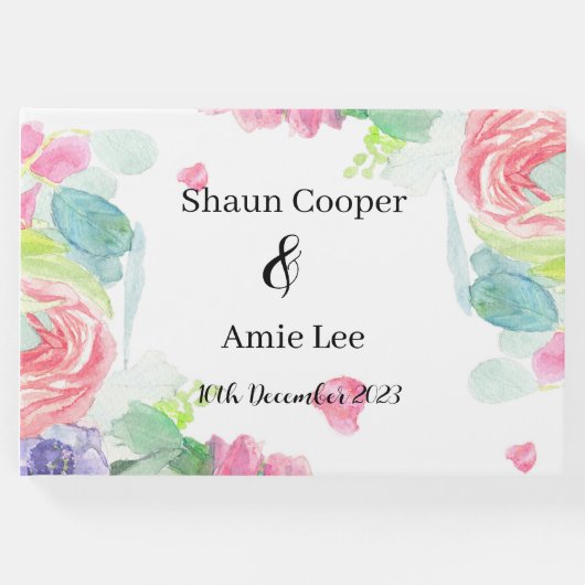 スウィートウォーター色ボホ結婚ズ ゲストブック (正面)