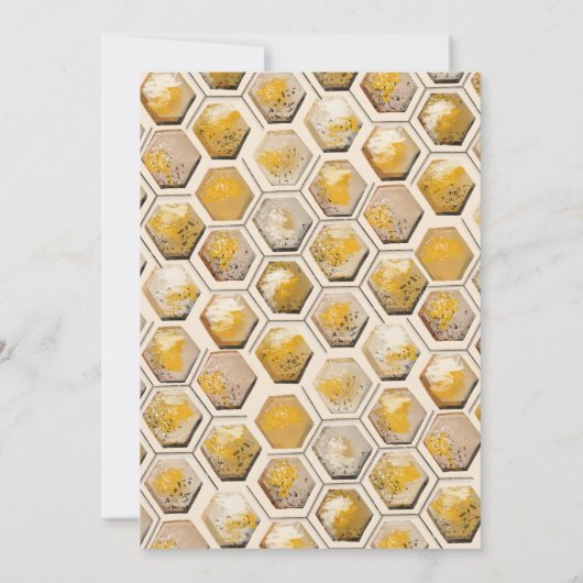 スウィートエイカリプトゥスベビーシャワー招待状 招待状 (裏面)