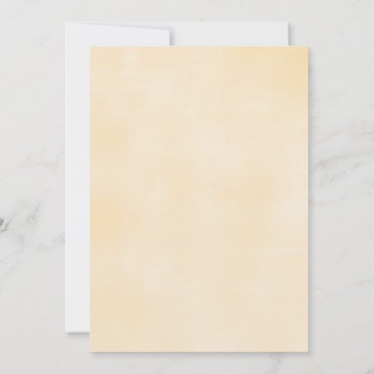 スウィートエイズビーズスウィートイエローサマー春ベビー 招待状 (裏面)