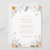 スウィートエイズビーフローラビーベビーシャワー招待状 招待状 (正面)