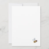 スウィートエイズビーベイビーシャワー招待状コレクション 招待状 (裏面)