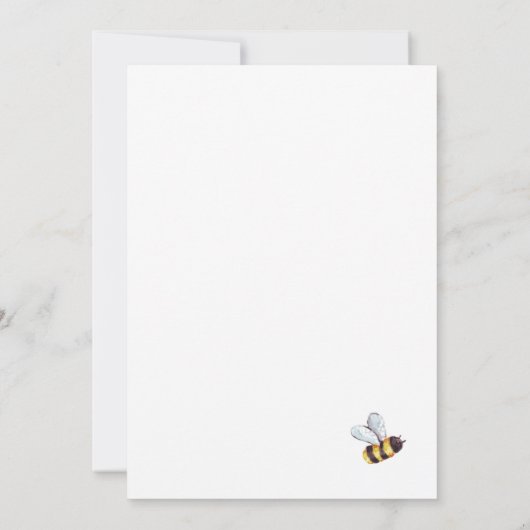 スウィートエイズビーベイビーシャワー招待状コレクション 招待状 (裏面)