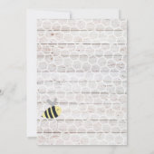 スウィートエイズビーベビーシャワー招待状 招待状 (裏面)