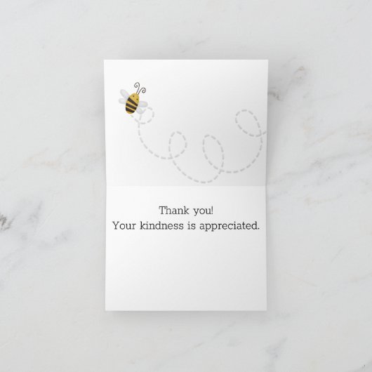 スウィートエイトビーサンキューカード カード (内部)