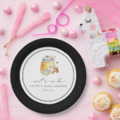 スウィートエイトビーベイビーシャワー紙プレート ペーパープレート (パーティー)