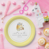 スウィートエイトビーベイビーシャワー紙プレート ペーパープレート (パーティー)