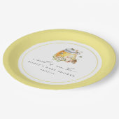 スウィートエイトビーベイビーシャワー紙プレート ペーパープレート (アングル)