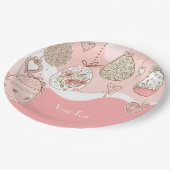 スウィートエレガンスイースターエッグ ペーパープレート (アングル)