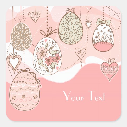 スウィートエレガンスイースター スクエアシール (正面)