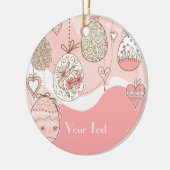 スウィートエレガンスイースター セラミックオーナメント (左)