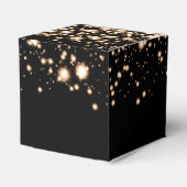 スウィートエレガント16誕生日ミッドナイトグラム金ゴールド フェイバーボックス (裏面サイド)