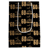 スウィートエレガント60タイポグラフィ ミディアムペーパーバッグ (裏面)