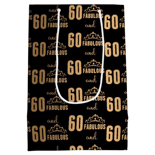 スウィートエレガント60タイポグラフィ ミディアムペーパーバッグ (裏面)