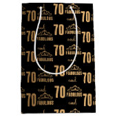 スウィートエレガント70タイポグラフィ ミディアムペーパーバッグ (正面)