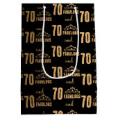 スウィートエレガント70タイポグラフィ ミディアムペーパーバッグ (裏面)