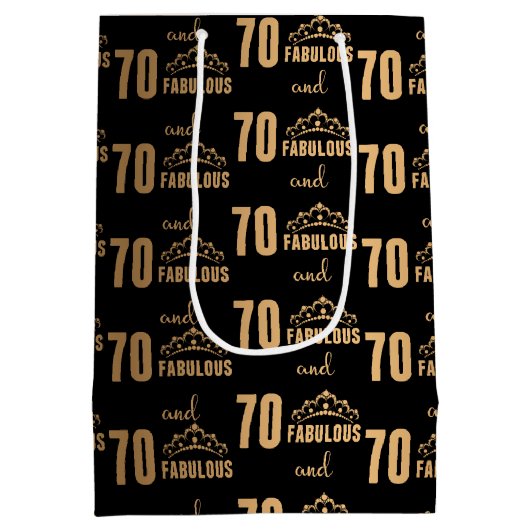 スウィートエレガント70タイポグラフィ ミディアムペーパーバッグ (裏面)