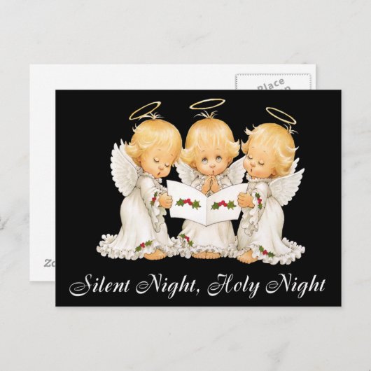 スウィートエンジェル静かズナイト ポストカード (正面/裏面)