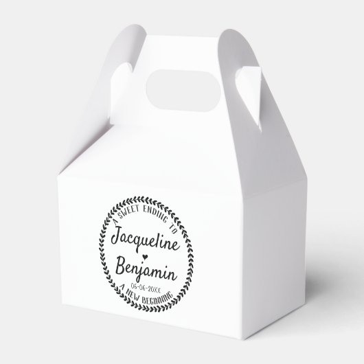 スウィートエンディング新素朴リース結婚ズ フェイバーボックス (正面サイド)