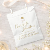 スウィートエンディング新金ゴールド卒業パーティー フェイバーバッグ (クリップ留めされた状態)