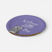 スウィートオウレット紙プレートインダークパープル ペーパープレート (アングル)