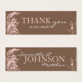 スウィートオータムブライドスキニーギフトラベル (正面&裏面)