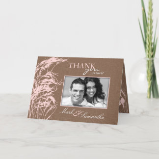 スウィートオータムブライドTYカード サンキューカード