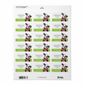 スウィートカウ移動カスタムタグライン ラベル (フルシート)